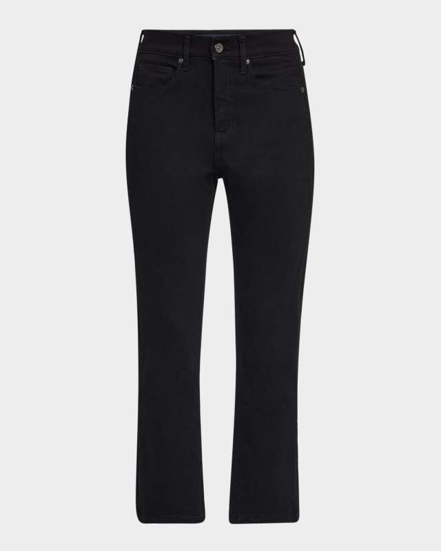 Carly Kick-Flare Crop Jeans
